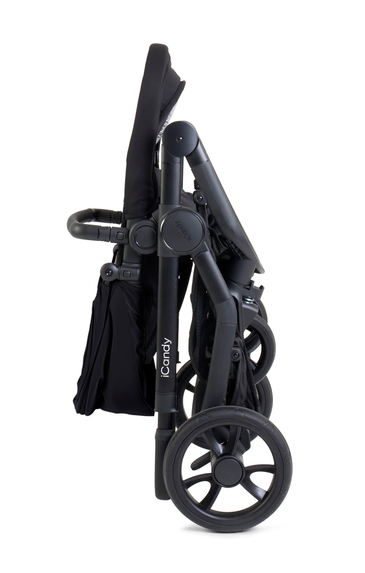 iCandy Orange 4 Pushchair - Black + FREE iCandy MiStand