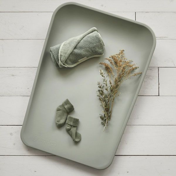 Leander Matty Baby Change Mat - Sage Green