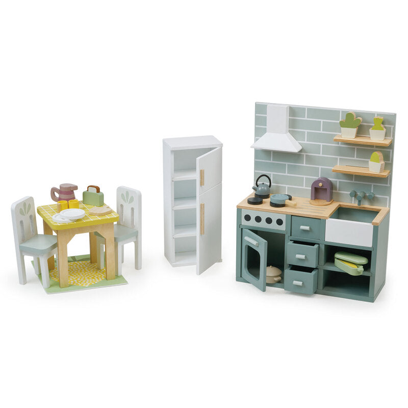 Tender Leaf Toys Mulberry Mansion with Furniture