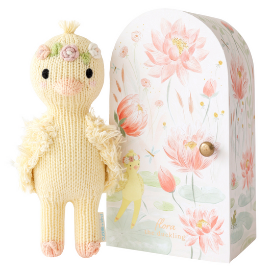 Cuddle + Kind Tiny Flora The Duckling - Mauve