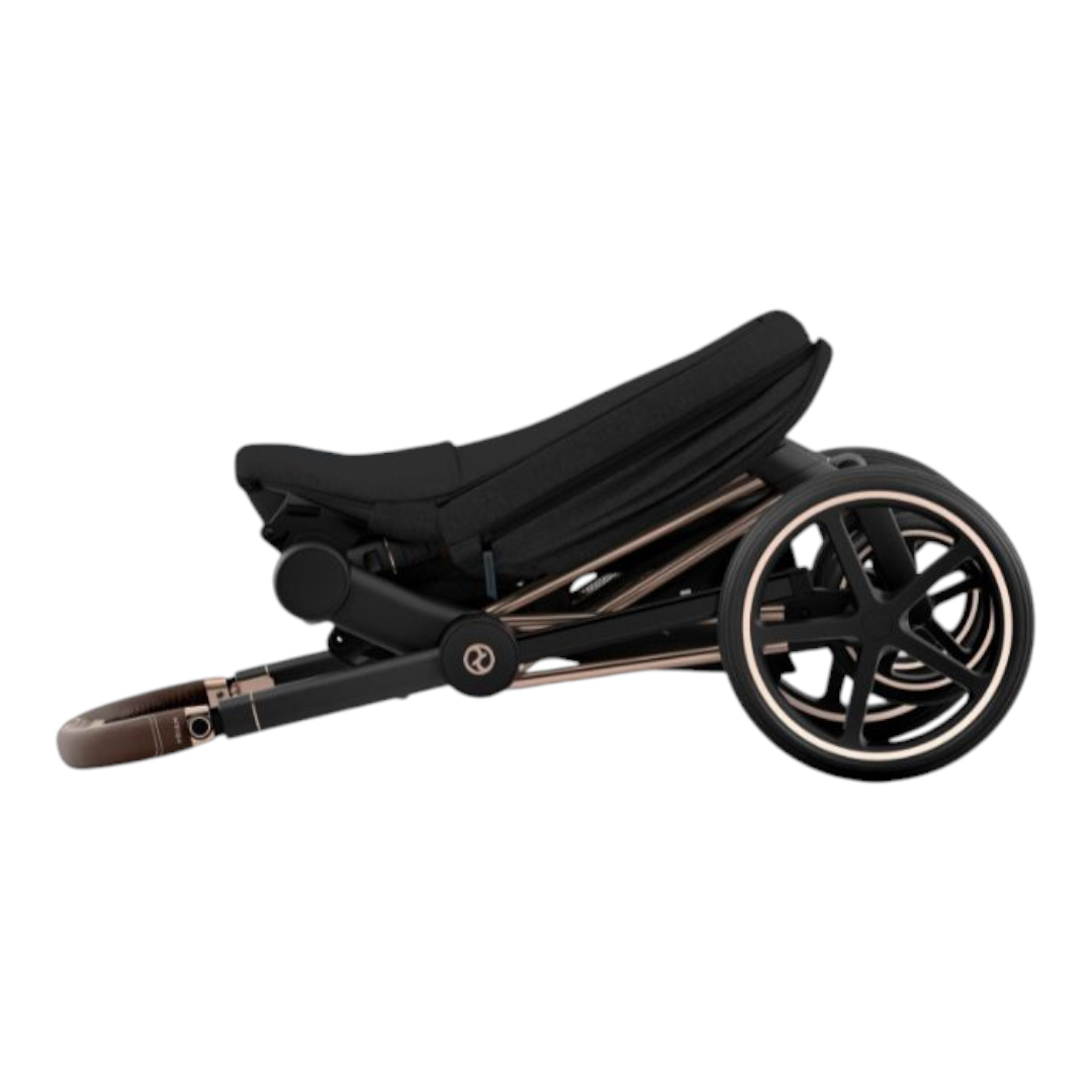 Cybex Priam Pram 2024 - Rose Gold & Sepia Black