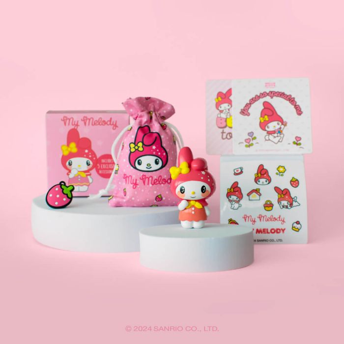 MY MELODY FRIENDSHIP BOX FIGURINE