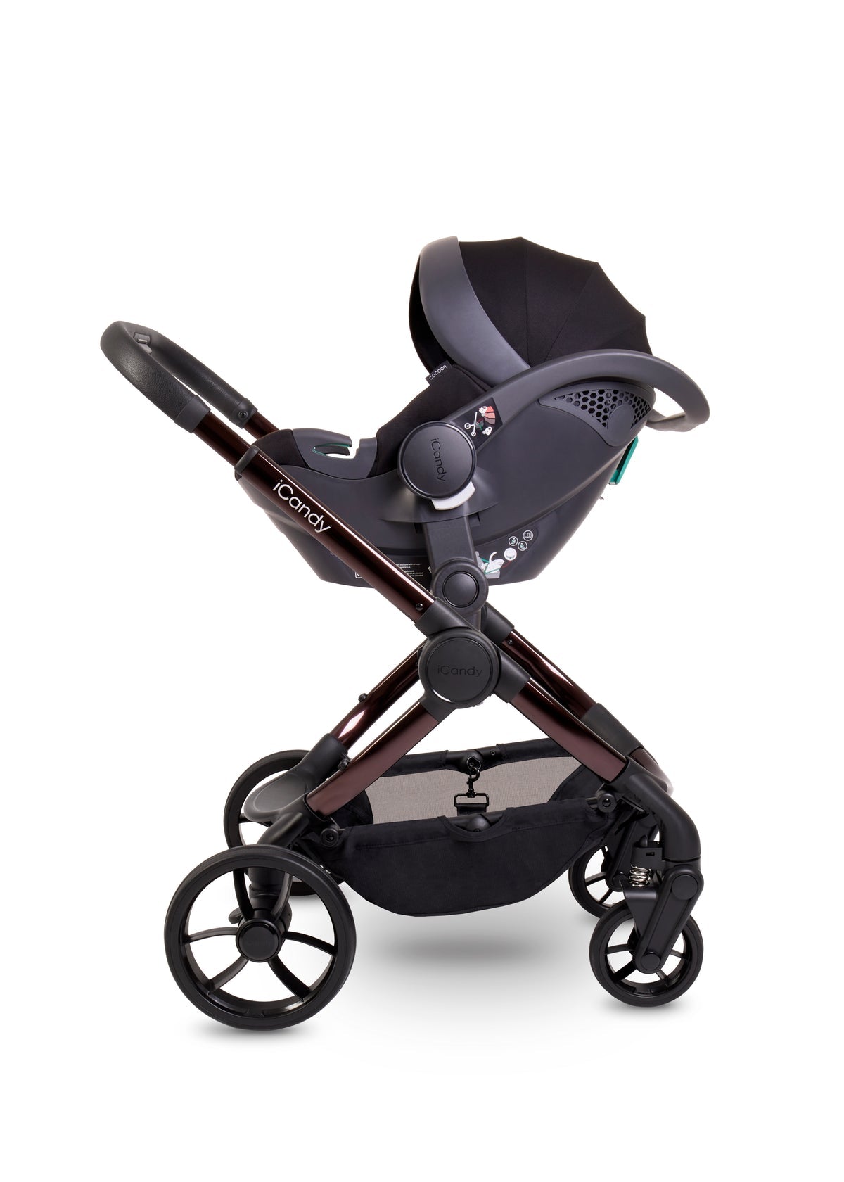 iCandy Peach 7 Pram - Coco + FREE Zazu Pram Rocker