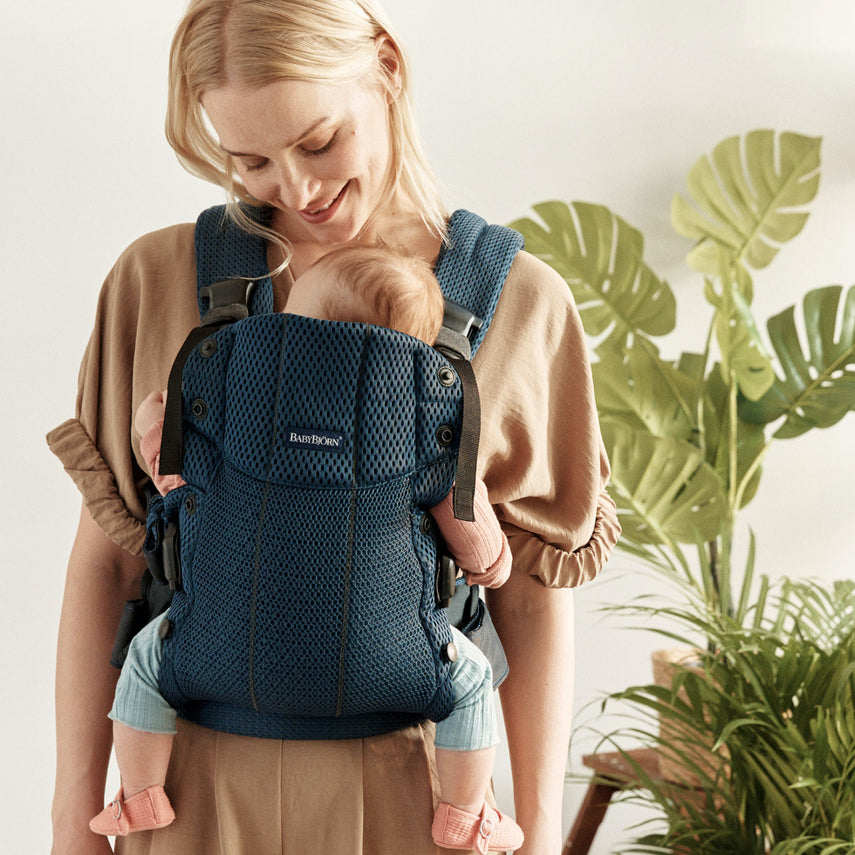 Baby Bjorn - Baby Carrier Harmony - 3D mesh, Navy blue