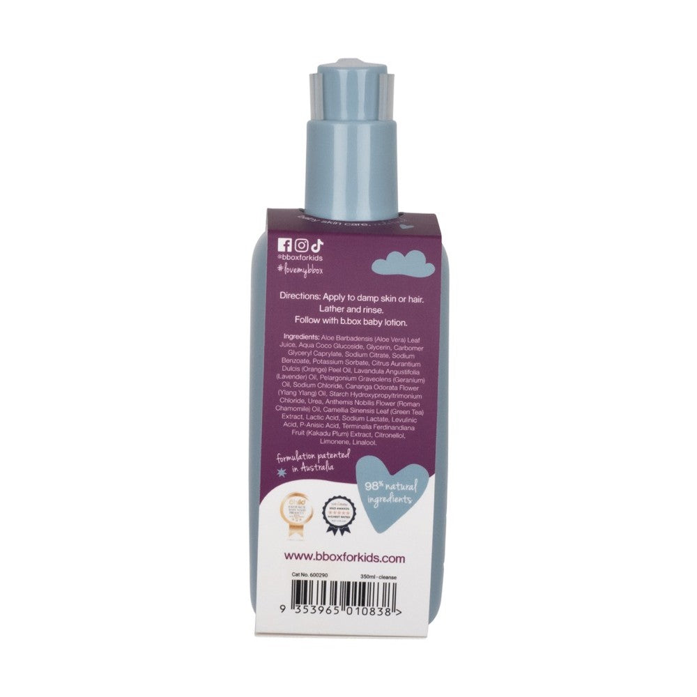 B.Box 350mL Cleanse Hair + Body Wash