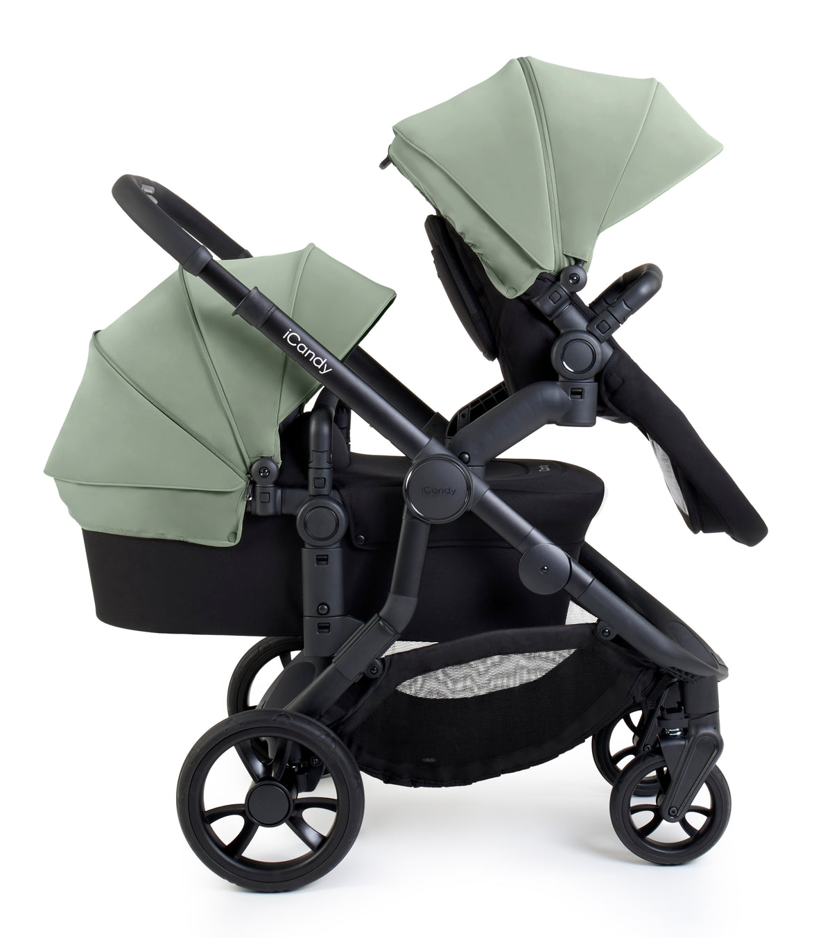 iCandy Orange 4 Pushchair - Pistachio + FREE Zazu Pram Rocker