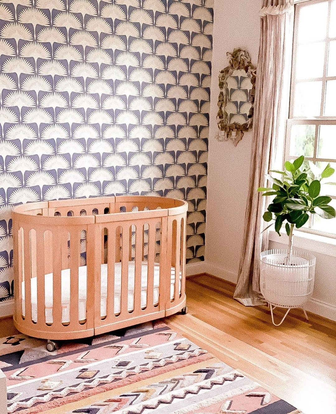 COCOON Nest Natural Convertible Cot Set Including the Australian Made Mattress Set