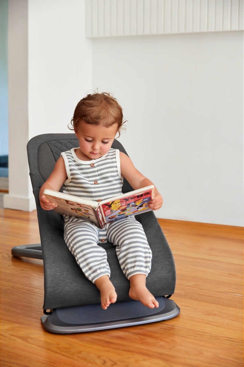 Ergobaby Evolve 3 in 1 Bouncer - Charcoal Grey