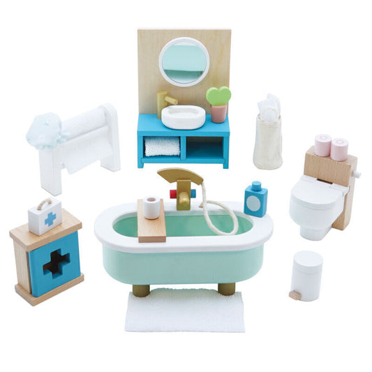 Le Toy Van - Daisylane Bathroom Doll House Furniture Set