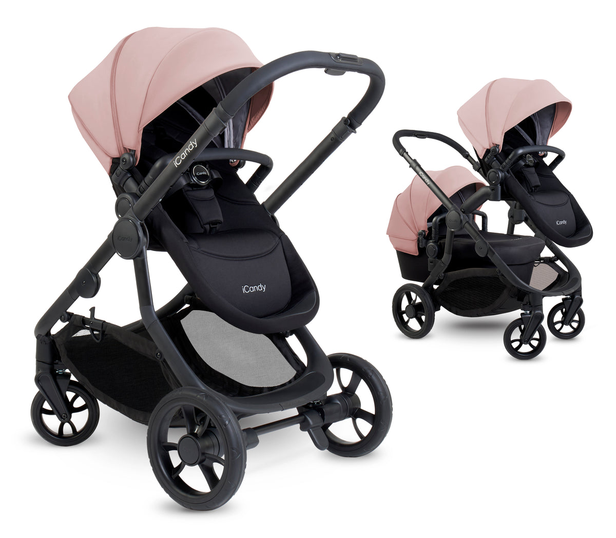 iCandy Orange 4 Pushchair - Rose + FREE iCandy MiStand