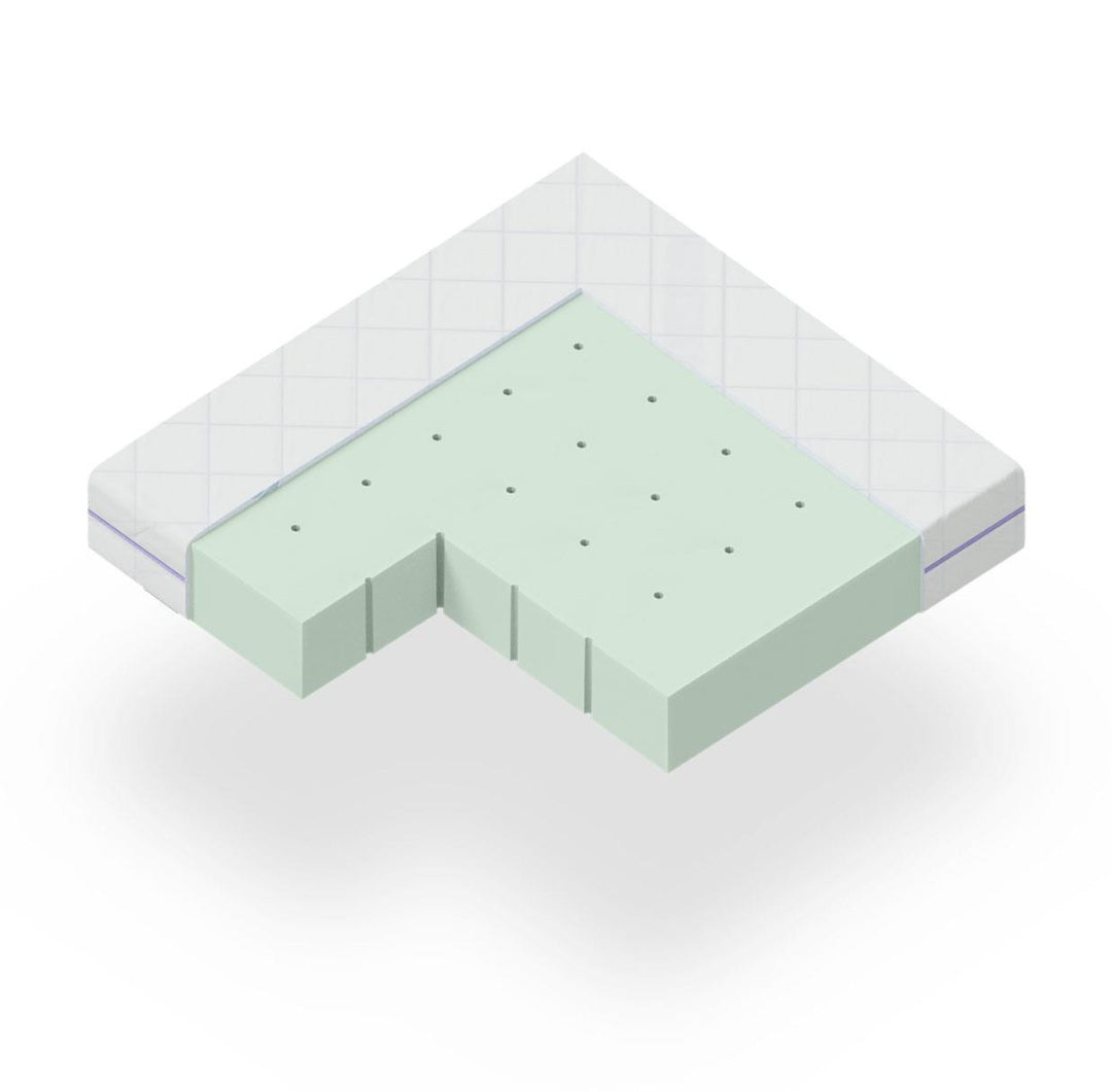 BabyRest ComfiCore Folding Cot Mattress For Dixie Folding Cot. 120 x 60 x 9.5 cm