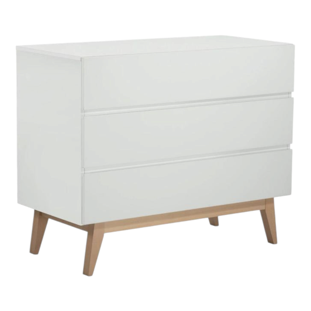 BabyRest Tommi Chest Of Drawers - White
