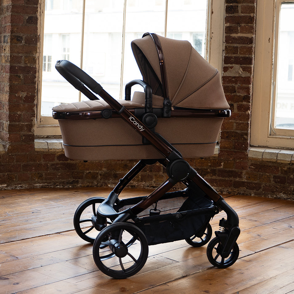 iCandy Peach 7 Pram - Coco + FREE Zazu Pram Rocker