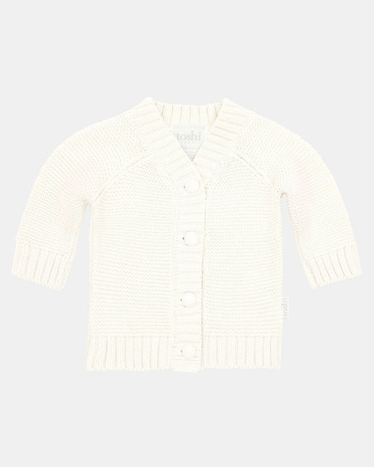 Toshi Organic Cardigan Andy - Cream