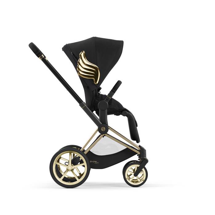 Cybex Priam V25 Pram Wings by Jeremy Scott Bundle With Lux Carrycot