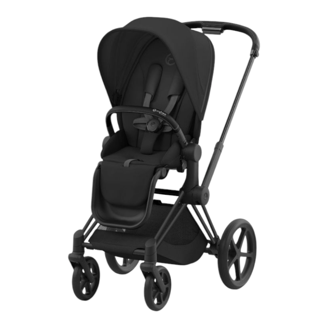 Cybex Priam Pram 2024 - Matte Black & Sepia Black