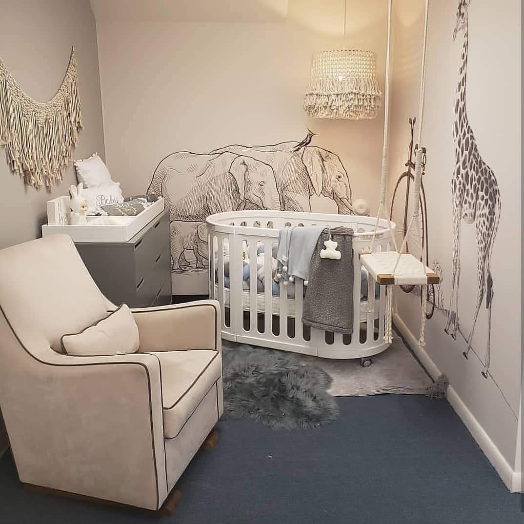 COCOON Nest White Conversion Cot Including the Australian Made Mattress Set