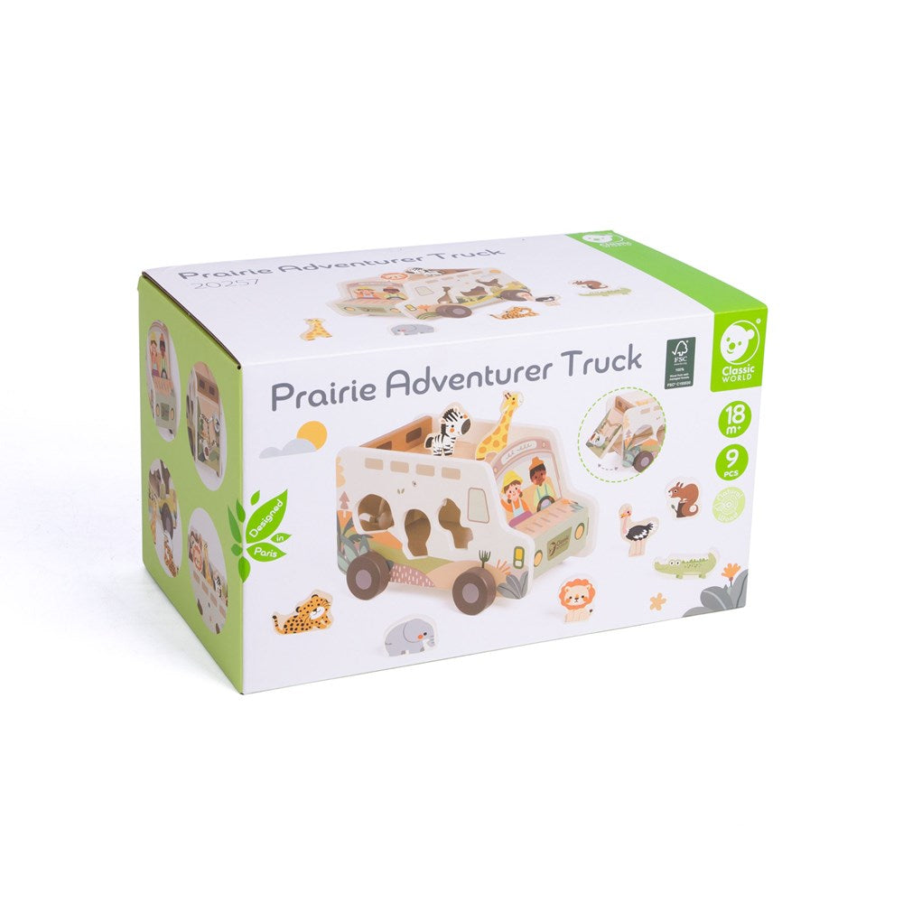 Classic World - Prairie Adventurer Shape Sorter Truck