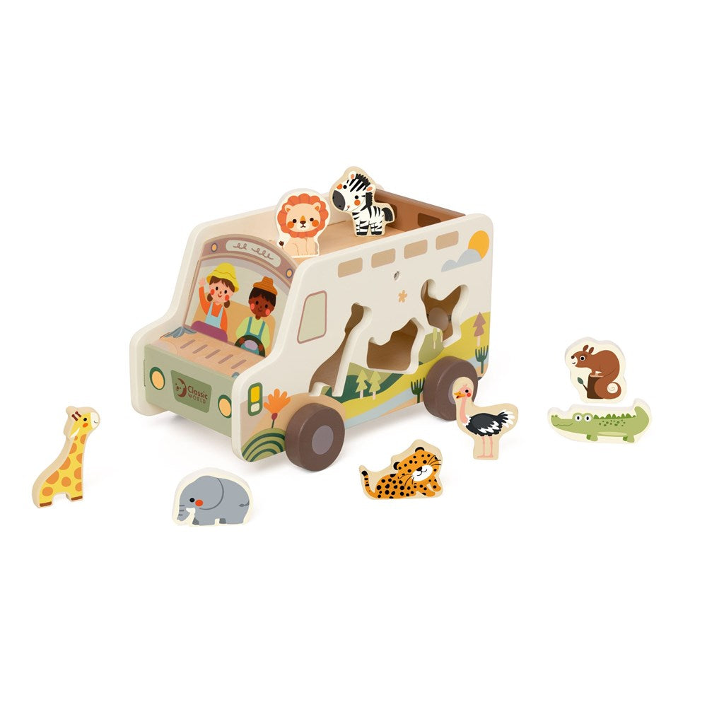 Classic World - Prairie Adventurer Shape Sorter Truck
