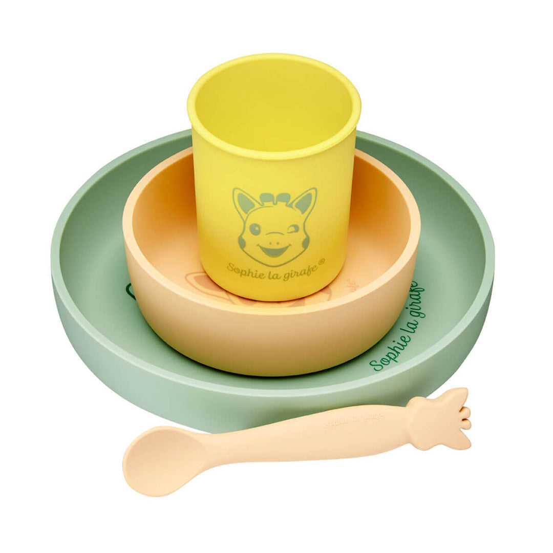 Sophie La Girafe Complete Silicone Meal Set