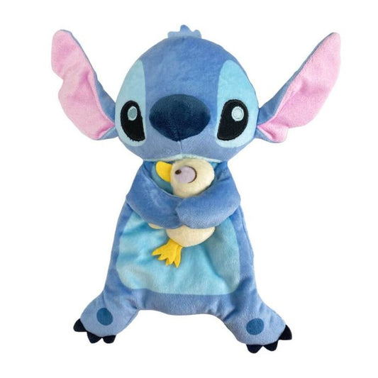 STITCH SNUGGLE BLANKY WITH SQUEAKER