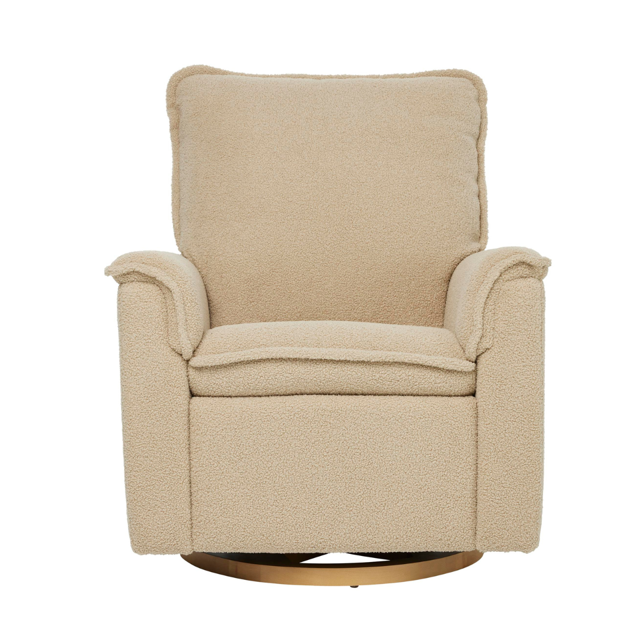 il Tutto Louie Electric Recliner Glider Nursery Chair - Taupe Teddy