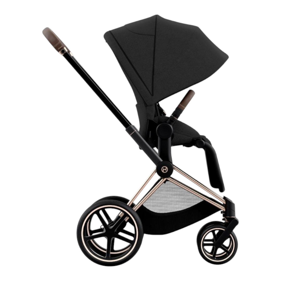 Cybex Priam Pram 2024 - Rose Gold & Sepia Black