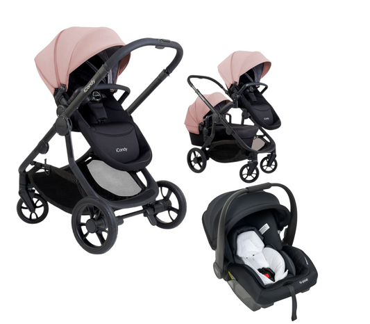 iCandy Orange 4 Pushchair + Britax Bpod (LBW) Capsule Bundle Travel System