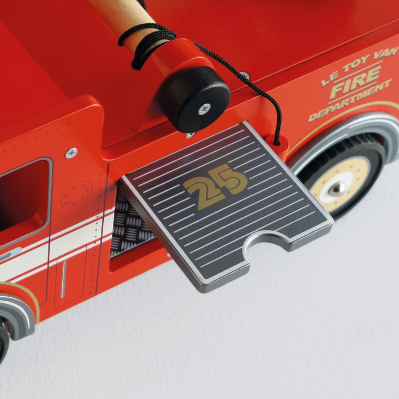 Le Toy Van Wooden Fire Engine Play Set