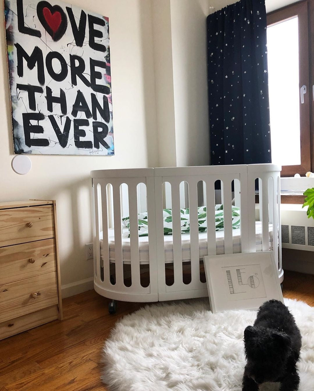 COCOON Nest White Conversion Cot Including the Australian Made Mattress Set