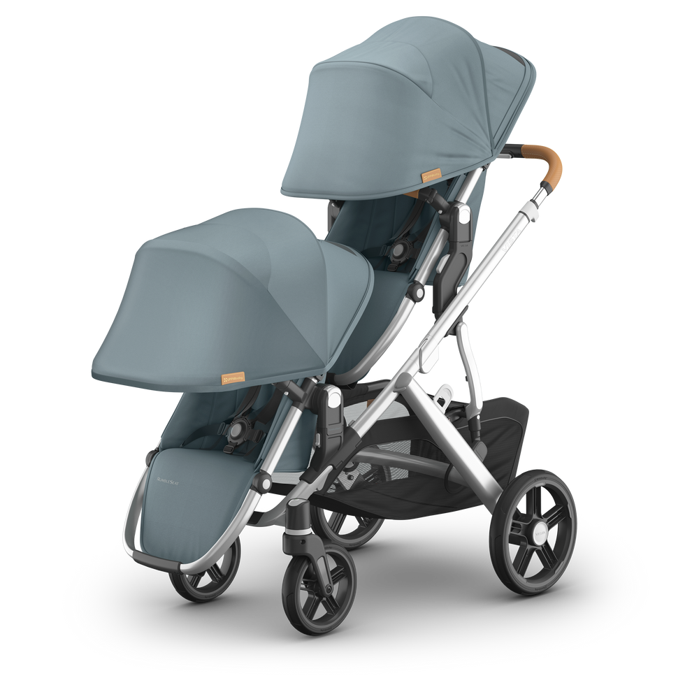 UPPAbaby Vista V3 RumbleSeat - Callum - Stone Blue/Silver