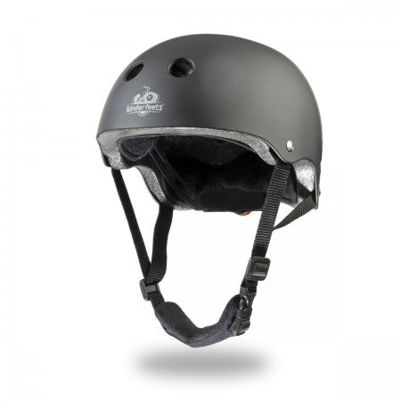 Kinderfeets Toddler Bike Helmet - Matte Black