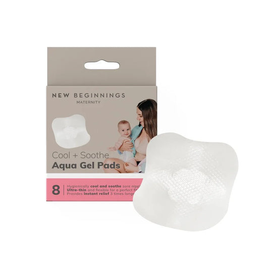 New Beginning Aqua Gel Breast Pads 8 Pack