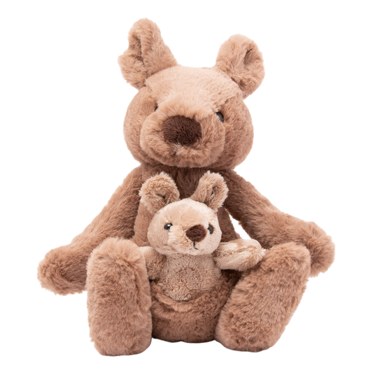Petite Vous Koko the Kangaroo & Jojo the Joey Plush Toy