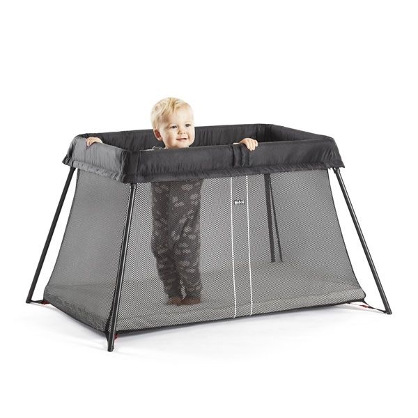 Baby Bjorn Travel Cot Light - Black