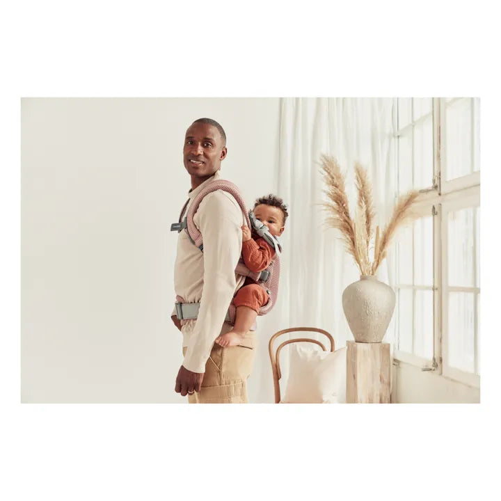 Baby Bjorn - Baby Carrier Harmony - 3D mesh, Dusty pink