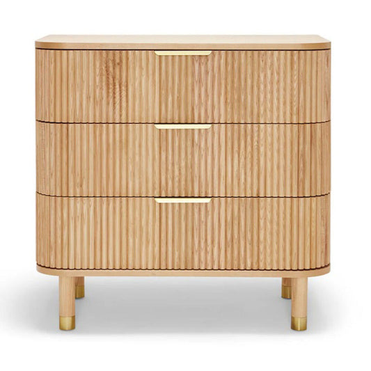 BabyRest Juno Chest 3 Drawer - Ash