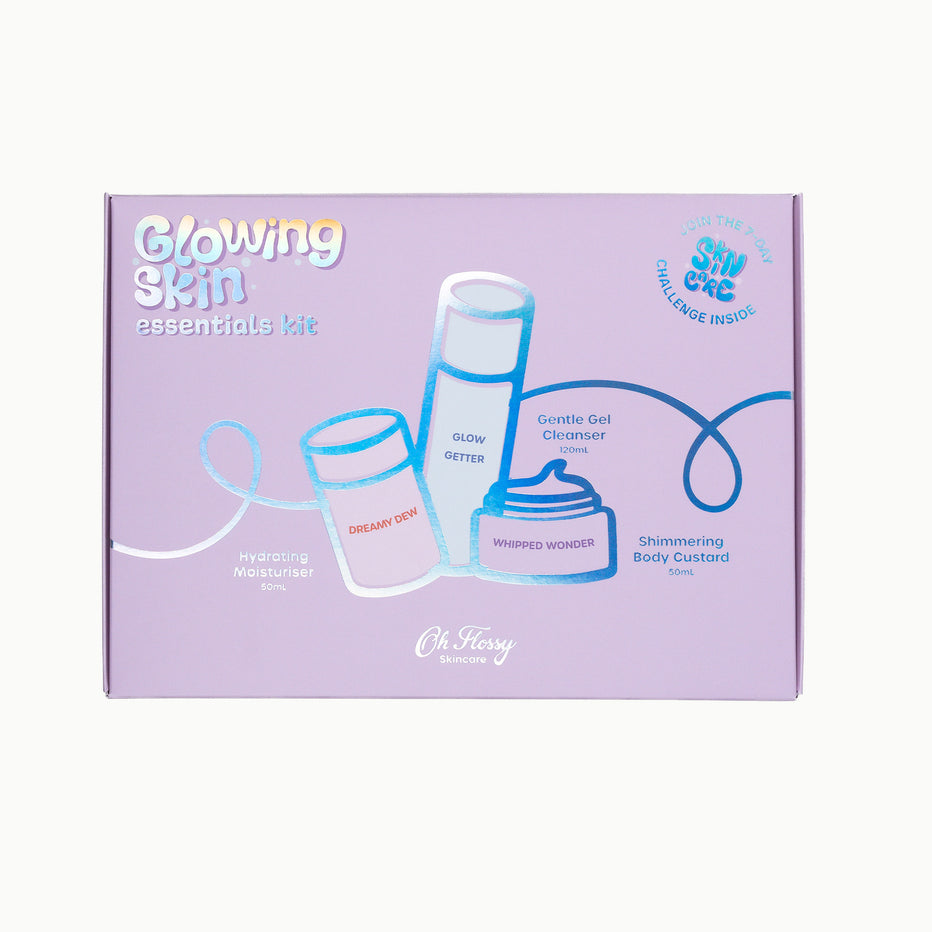 Oh Flossy Kids Skincare - Glowing Skin Essentials Kit