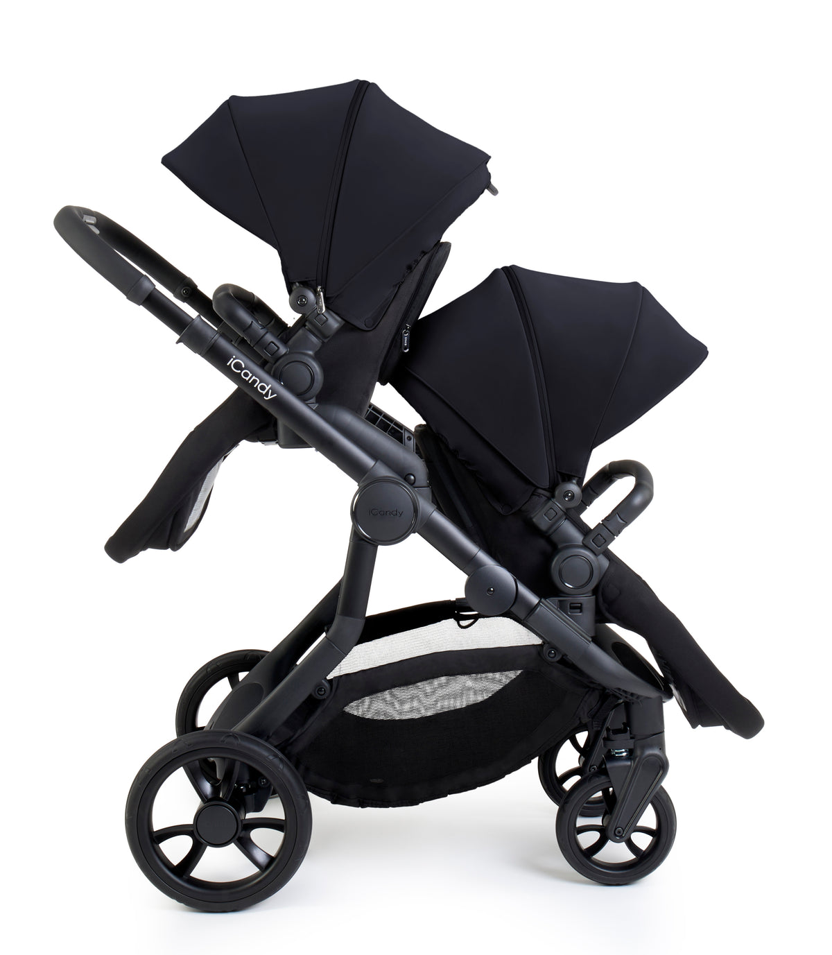 iCandy Orange 4 Pushchair - Black + FREE iCandy MiStand