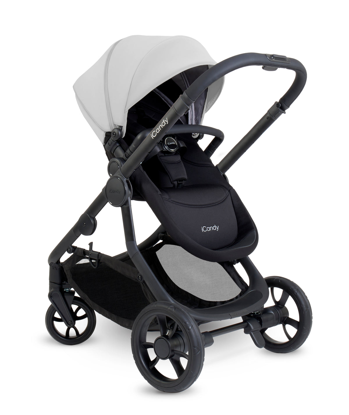 iCandy Orange 4 Pushchair - Glacier + Free Zazu Pram Rocker