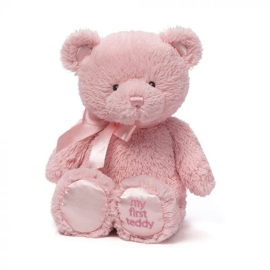 GUND BEAR: MY FIRST TEDDY PINK - SMALL 25cm
