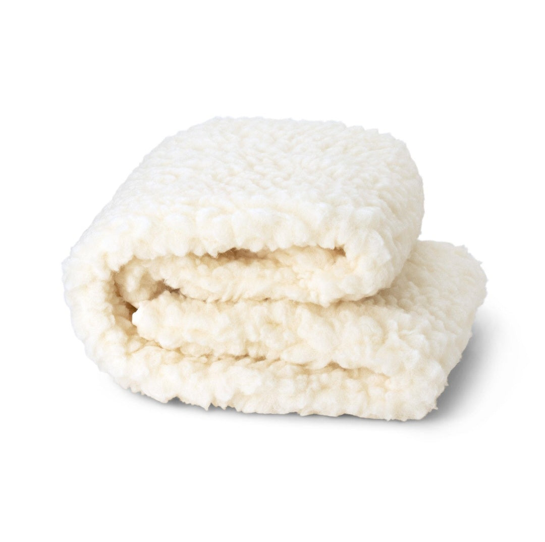 BabyRest Lambswool Cot Underlay To Suit Mattress 66-70cm Wide
