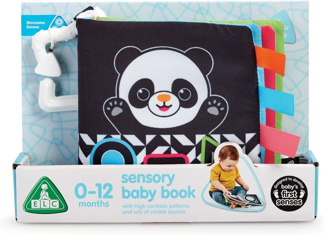 Early Learning Centre - Black & White Sensory Book
