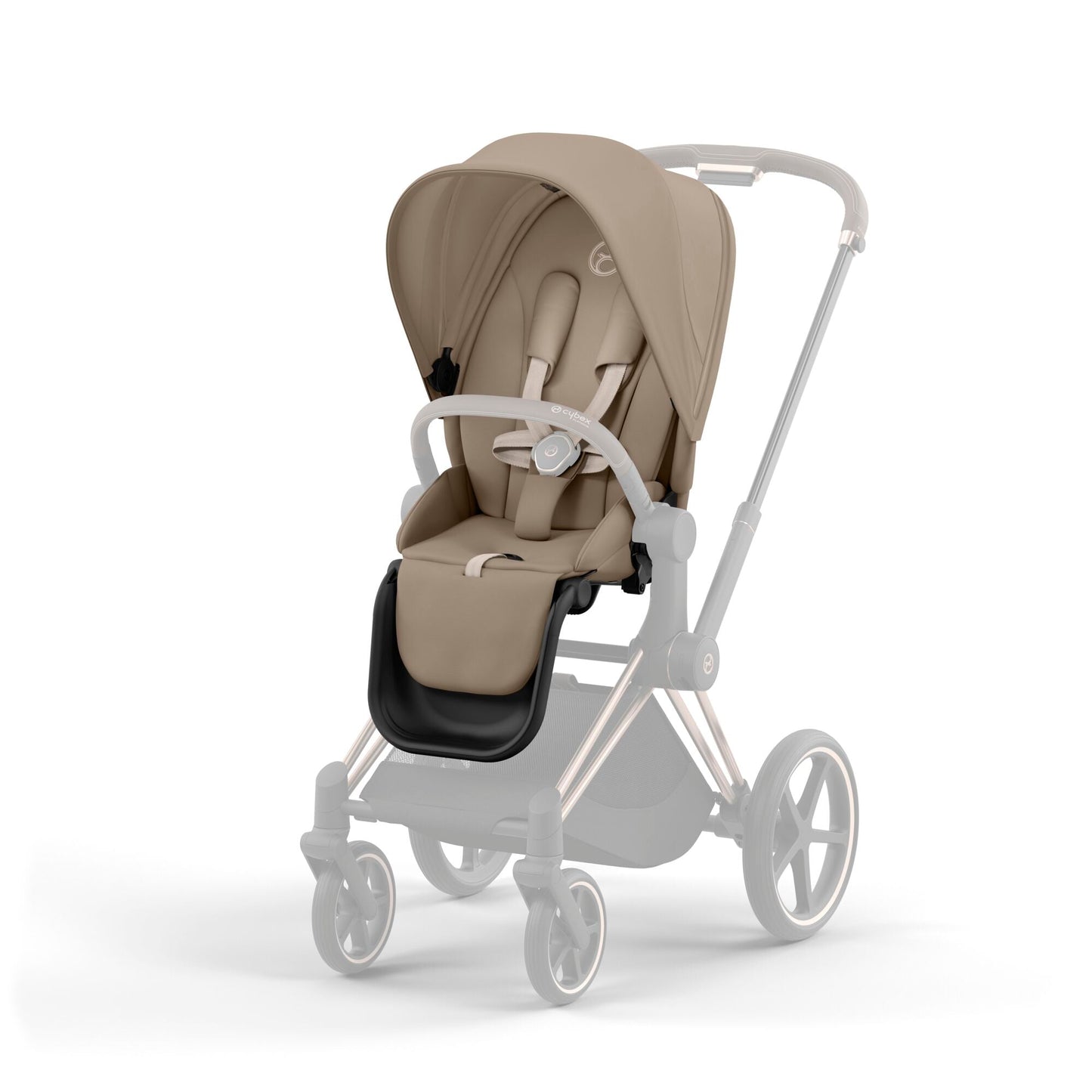 Cybex Priam Pram 2024 - Rose Gold & Cozy Beige