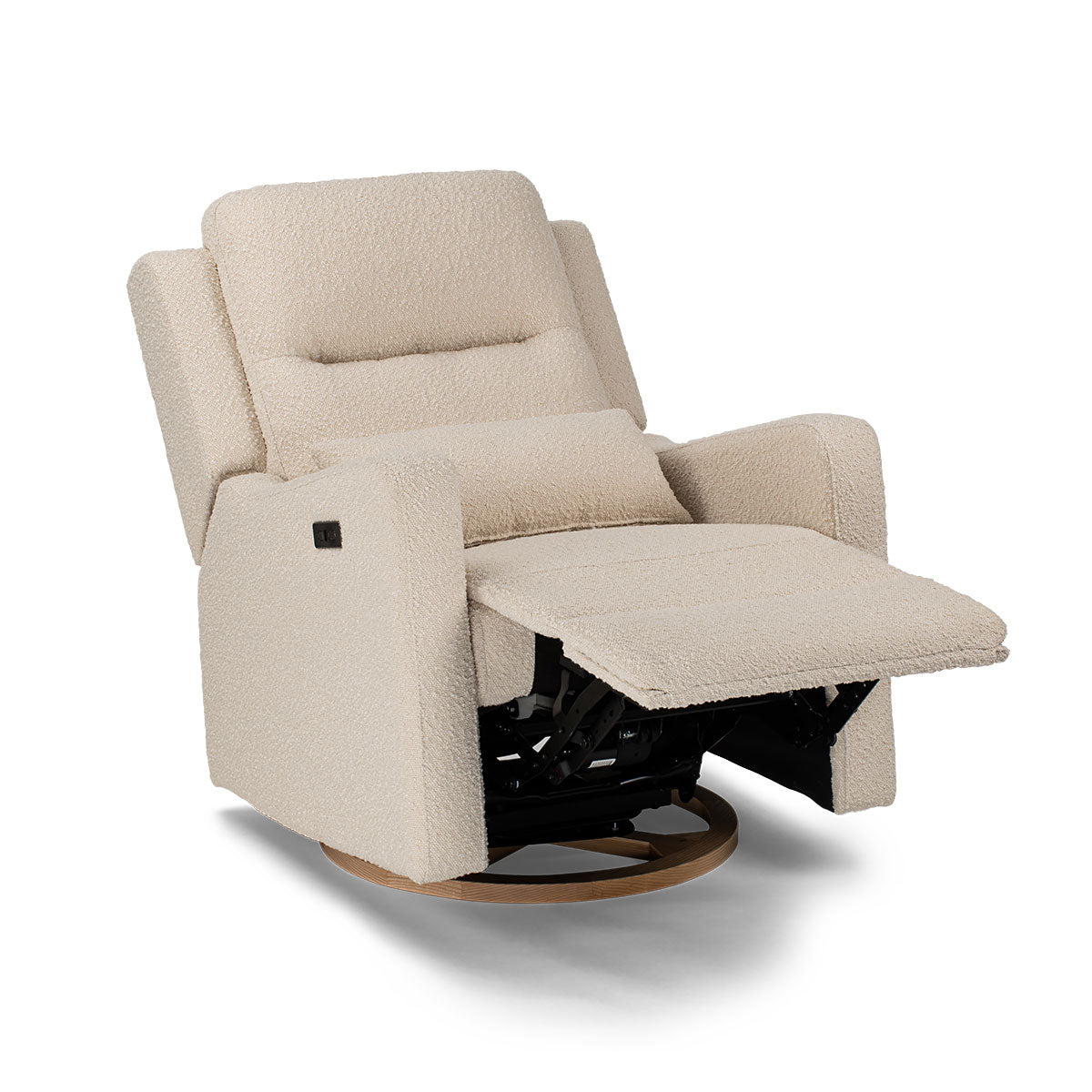 COCOON Rio Electric Recliner Glider Nursery Chair - Sandstone Boucle