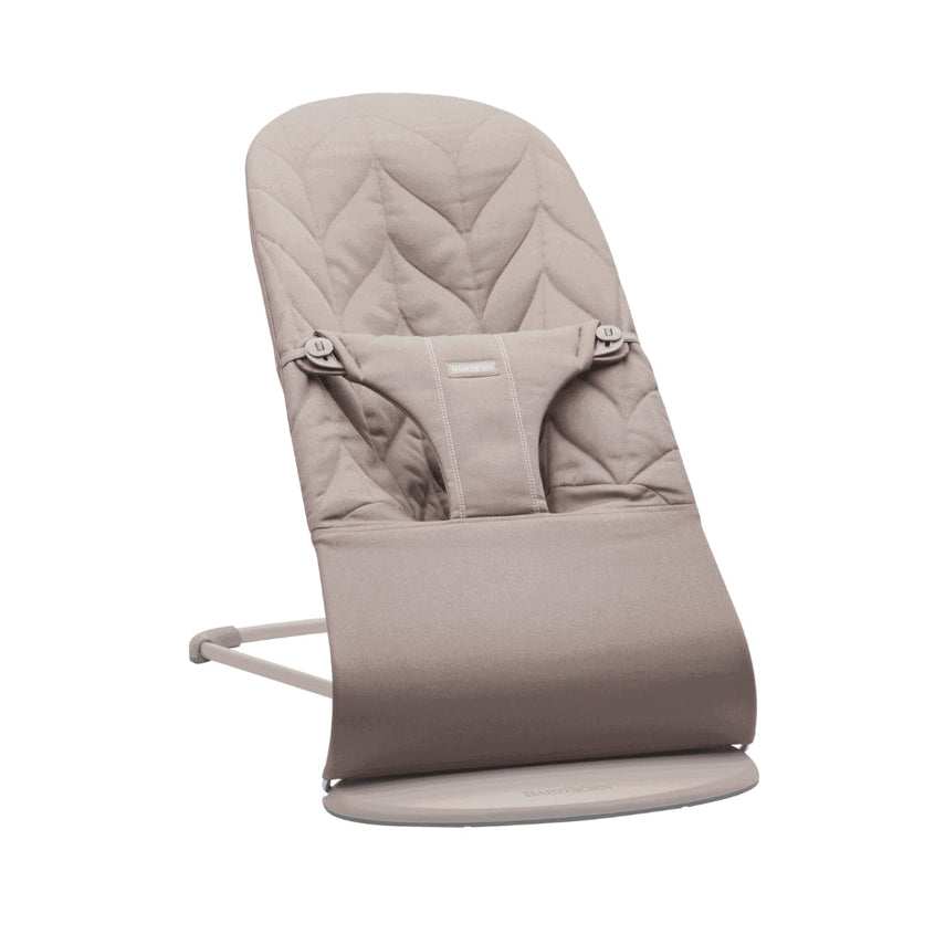 Baby Bjorn Bouncer Bliss - Woven, Petal quilt, Sand gray