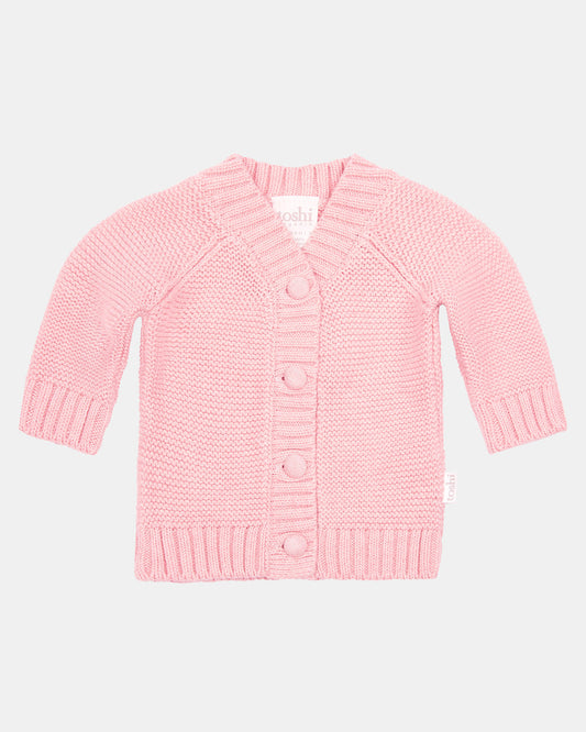 Toshi Organic Cardigan Andy - Current - Pearl