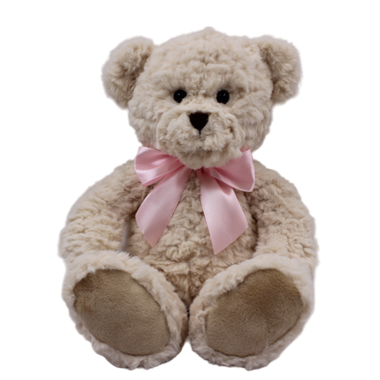 Petite Vous Evie the Bear Soft Toy - Pink