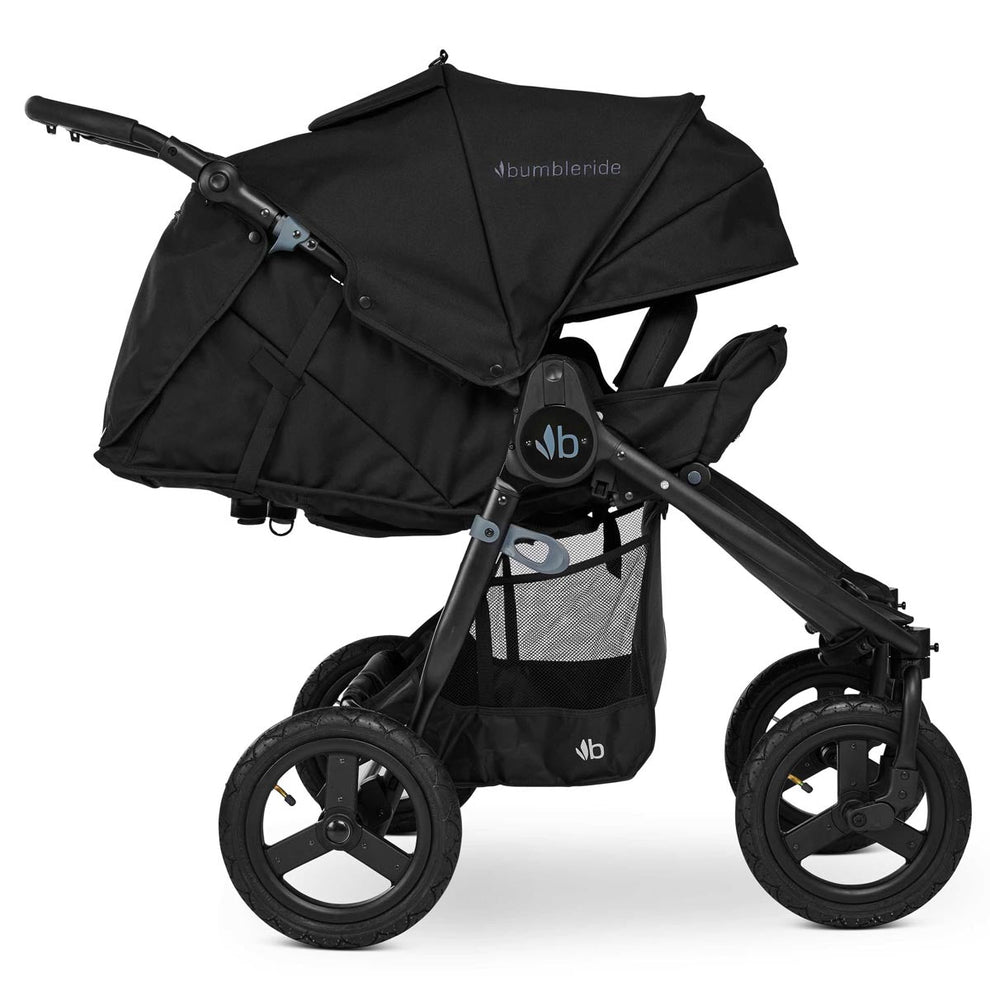 Bumbleride Indie Twin Side By Side Pram - Black