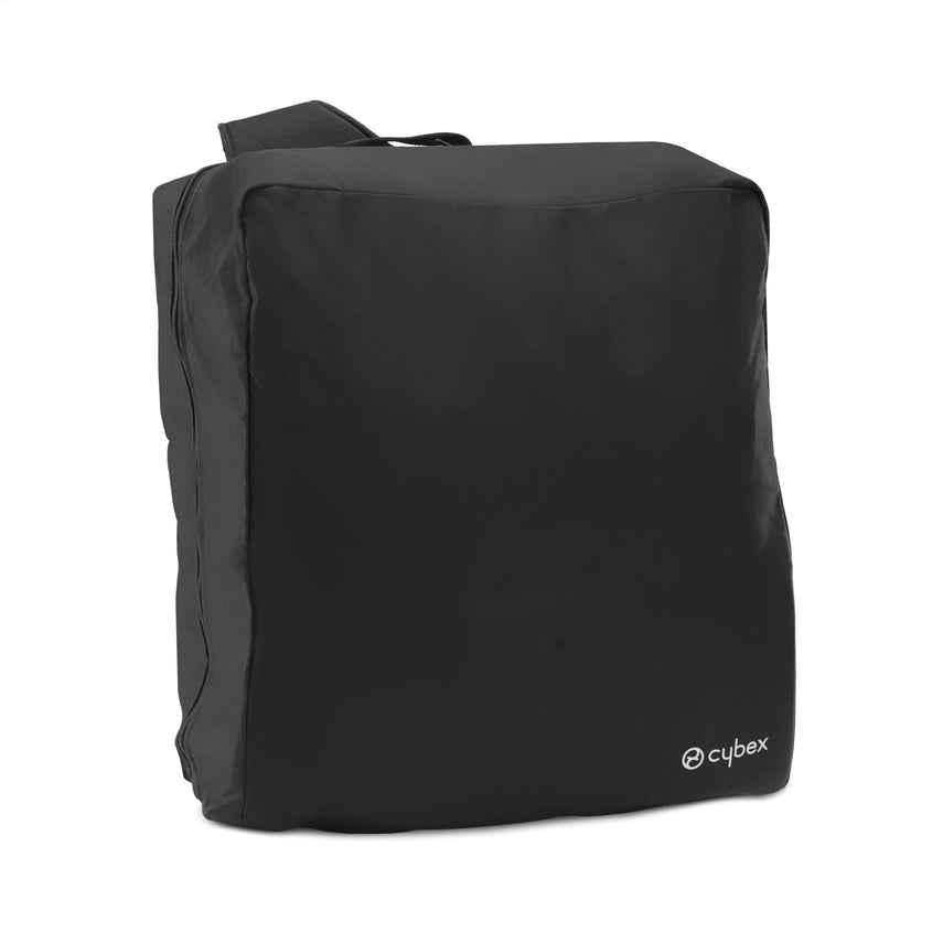 Cybex Coya Travel Stroller Bundle With Stroller Travel Bag, Bumper Bar & Raincover - Matt Black & Sepia Black